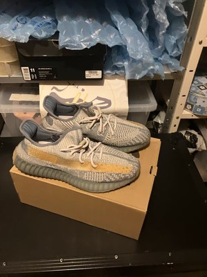 Adidas Yeezy 350 Israfil FZ5421 EU45 1/3 US11 Neu mit Karton