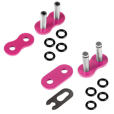 Pink O-Ring Drive Chain for Kawasaki ZX600 ZX636 Ninja ZX6R ZX-6R