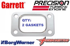 2-Pack Garrett  T3 Turbo Manifold Gasket Stainless Precision PTE Borg Warner EFR