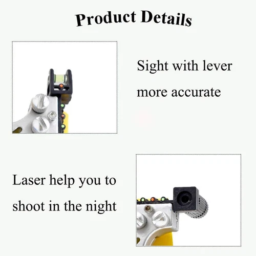Professional Slingshot NEW High Velocity Powerful Catapult Hunt Sling Shot - Bild 12 von 14