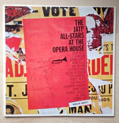 Jazz At The Philharmonic The Jatp All-Stars At The Opera House JAPAN Vinyl LP