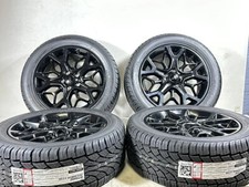 20" Jeep Grand Cherokee GLOSS  Black Wheels rims tires Factory OEM set 4 9181