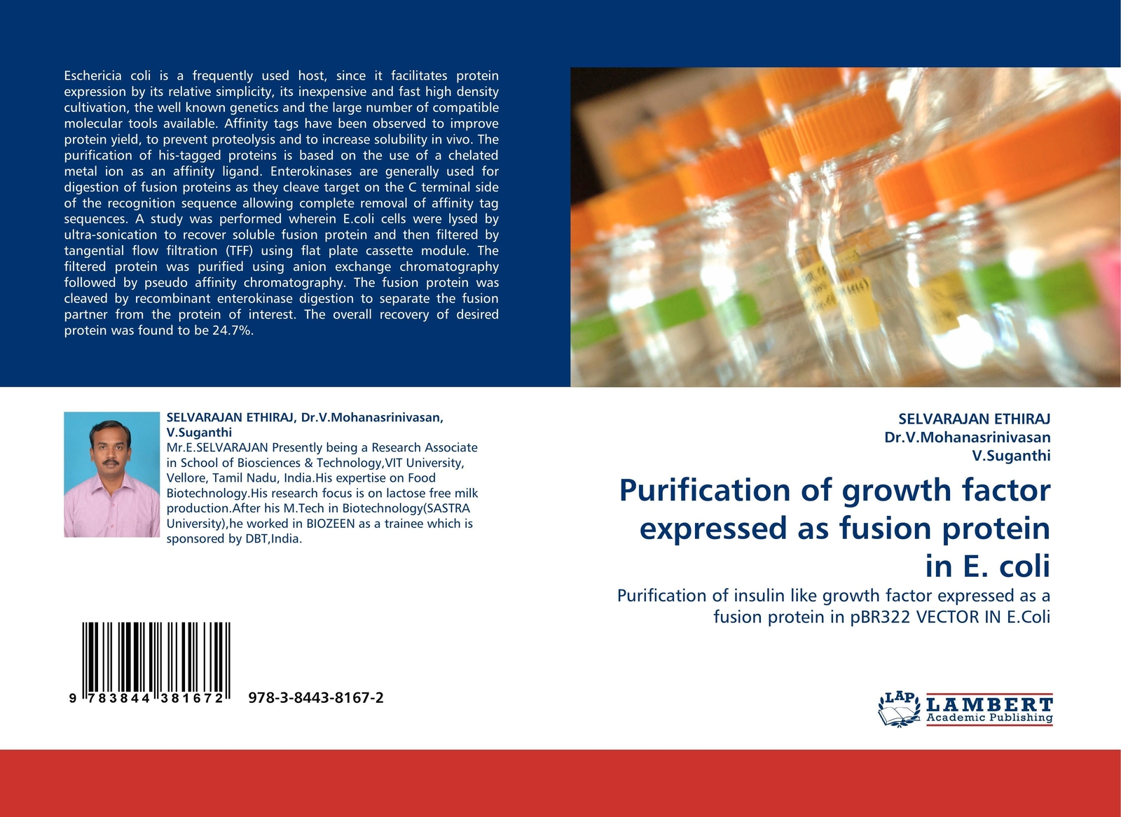 Thumbnail - Purification Of Growth Factor Expressed As Fusion Protein In E. Coli |