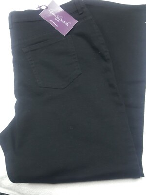 gloria vanderbilt black stretch jeans
