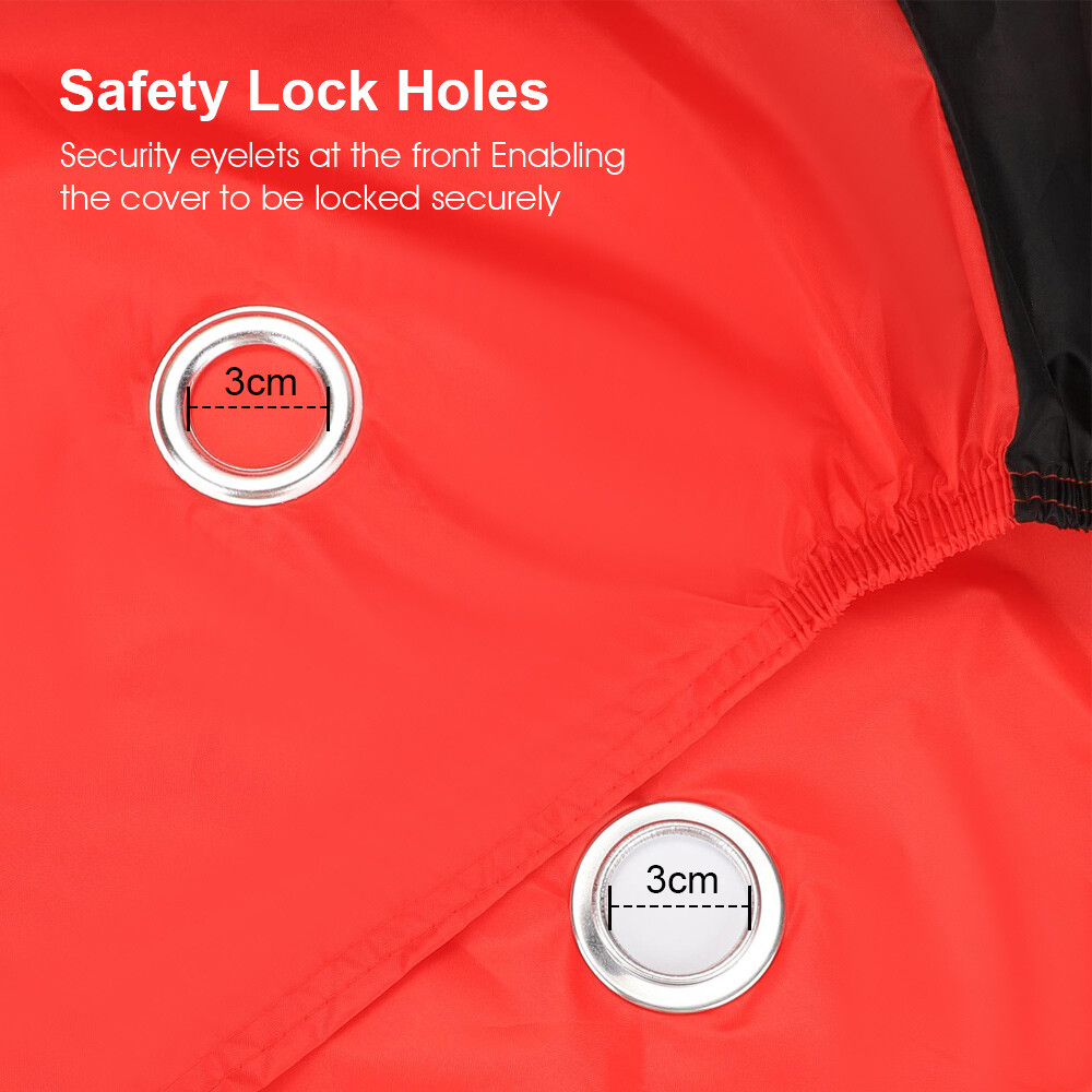 Floatdream Motorrad Abdeckplane - Wasserdicht 210x100 Cm