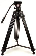 Video Tripod Cayer BV30 64 inch Pro Heavy Duty Aluminum w/ Bag