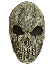 Old Skull 25607 Halloween Costume Latex Mask Cosplay Adult One Size
