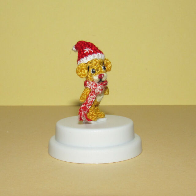 Dollhouse Miniature Ooak Artist Bear 1" Micro Teddy Bear Doll Toy Christmas Gift