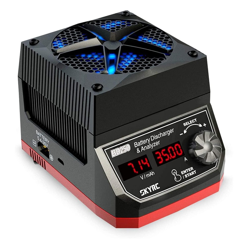 SKYRC BD250 Battery Discharger And Analyzer For 1-8S RC LiPo Battery, Max Power