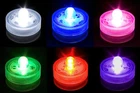 Submersible Waterproof Battery Operated LED Tea Lights Wedding Table Decorations