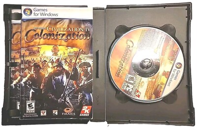 Sid Meier's Civilization IV  Colonization, Games For Windows PC CD-ROM, PC Games