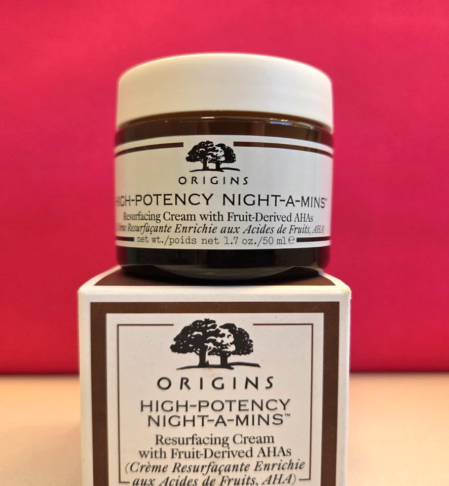 Crema rejuvenecedora Origins High Potency Night-A-Mins crema hidratante AHA 1,7 OZ NUEVA EN CAJA Foto 2 de 4