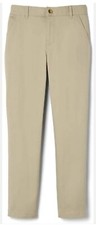 2 Pack French Toast Straight Fit Khaki Pants adjustabl Waist School wear Size 8