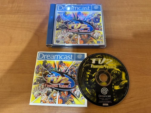 Fighting Vipers 2 Sega Dreamcast Game - Black Label CIB Complete