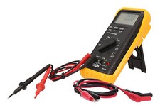 KS Tools Digital Multimeter inkl. Prüfspitzen und Krokodilklemmen - 150.1480