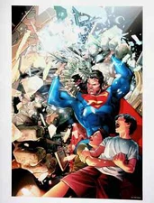 Poster Action Comics #961 vs Doomsday COVER DC Comic Print 12x16 Clay Mann