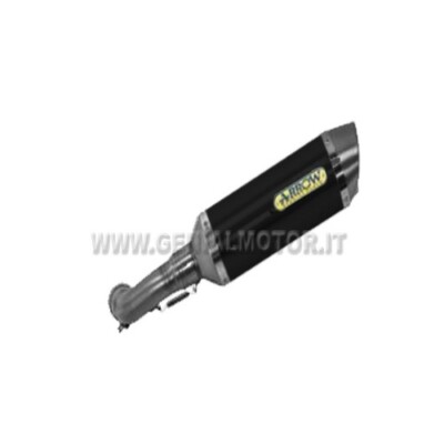 Auspuff Arrow Street Thunder Alu Schwarz Honda Cb 1000 R 2008 > 2016