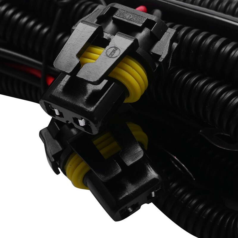 2X(1Pcs Car Fog Light Relay Harness H11 880 Relay Adapter Extension