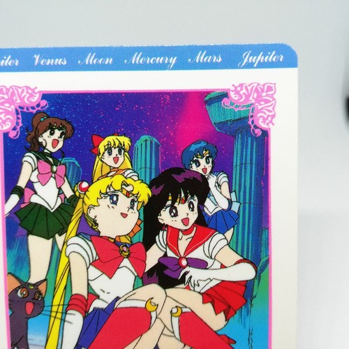 127 5 Sailor Warriors Sailor Moon Card Super R S Anime BANDAI NAKAYSHI - Picture 3 of 12