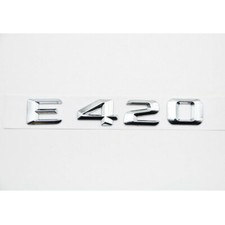 E420 Heck Stamm Schriftzug Chrom Abzeichen F&uuml;r Mercedes Benz E Klasse