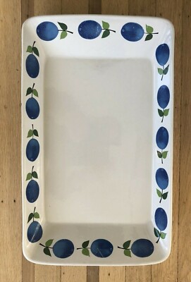 Gustavsberg Stig Lindberg PRUNUS 42 cm Serving Dish Platter Made in Sweden
