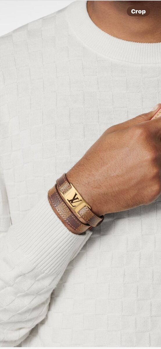 Louis Vuitton Damier Sign It Bracelet- m6623E- Authentic EUC Louis Vuitton Damier Sign It Bracelet- m6623E- Authentic EUC