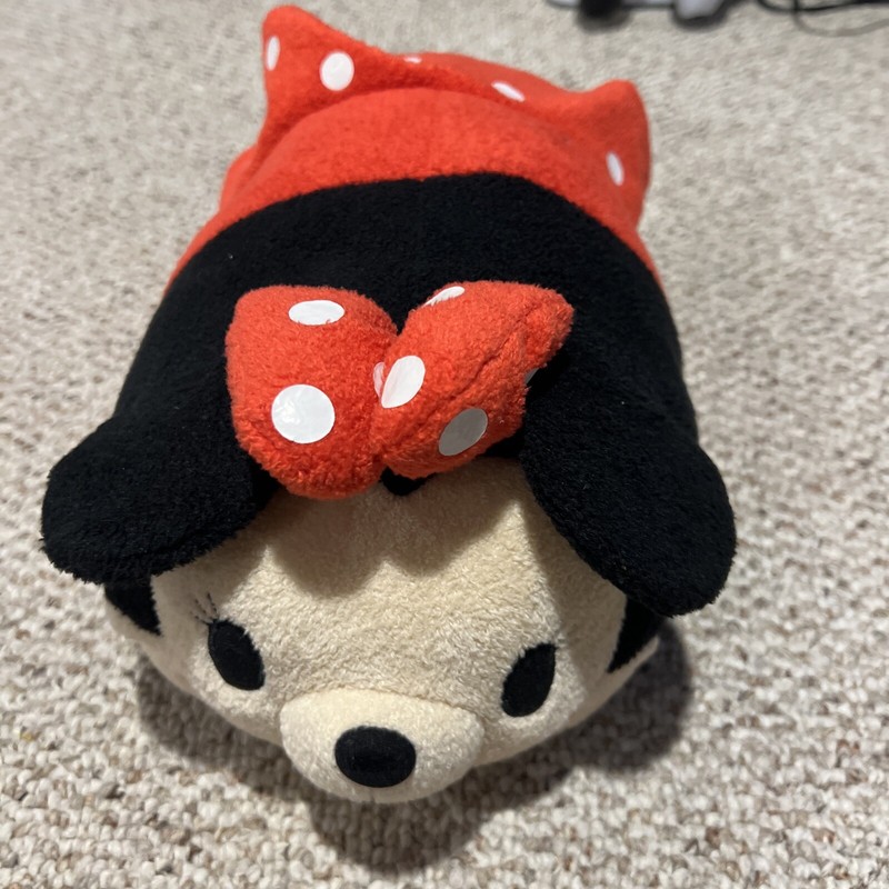 Disney Minnie Mouse Tsum Tsum Large 13” Plush Toy Stuffed Animal