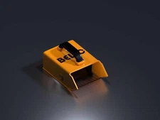 BYMALL Plastic Berry Picker with Metallic Comb Blueberry Rake Scoop for Fruit