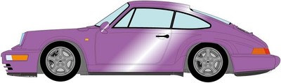 VISION 1/43 Porsche 911(964) Carrera RS 1992 Lavender VM122L Blue