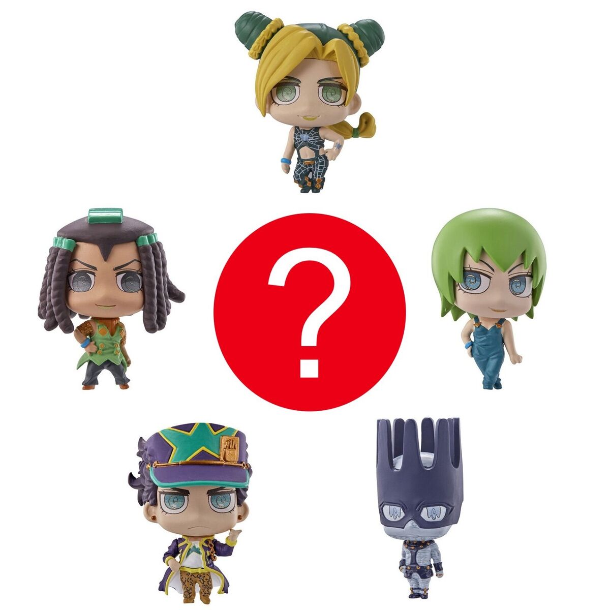 JoJo Bizarre Stone Ocean Blind Box Anime Gashapon 1 Random Mini Figure