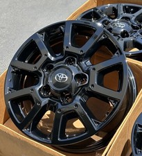 18 Toyota Tundra Factory Wheels Rims Gloss Black Oem Set Of 4 75157 Toyota