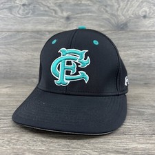 Under Armour Adult FC Falcons Logo Flex Fit Baseball Cap Size M Black Teal