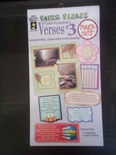 Paper Pizazz Hot off the Press Punch outs Verses 3 pics few sample pages