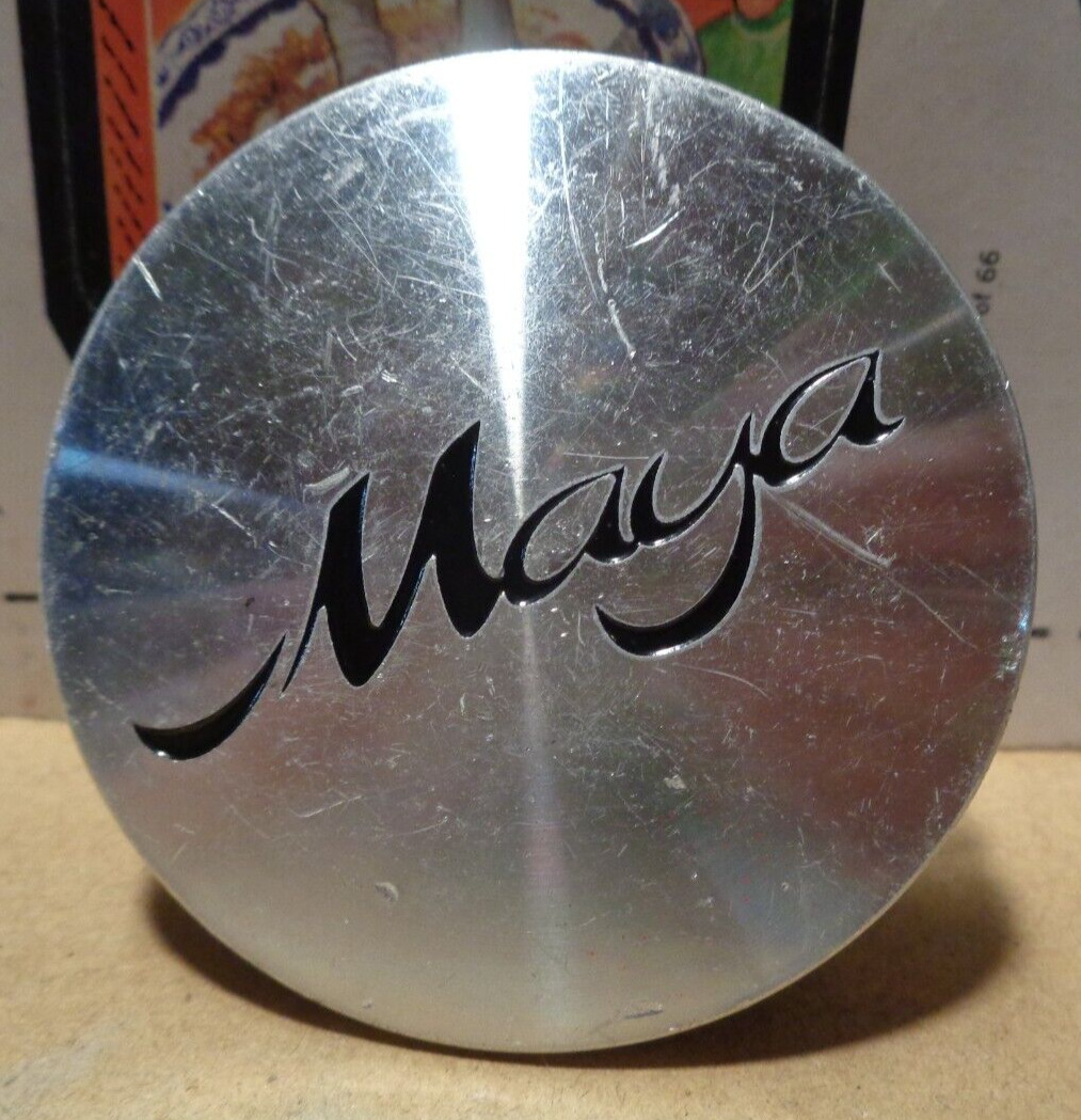 Maya Aftermarket Wheel Rim Machined Metal Center Cap Hub Dust Cover