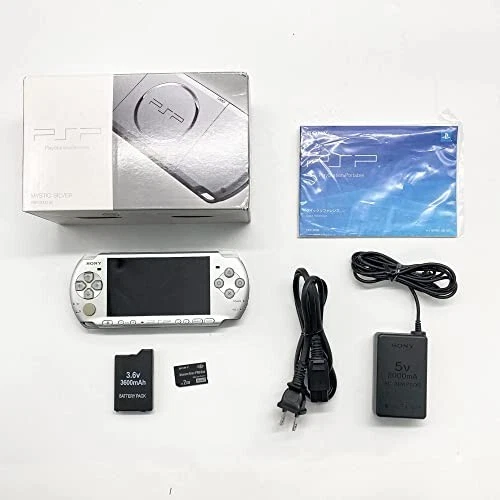 SONY PSP Playstation Portable Mystic Silver PSP-3000MS Japan 