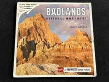 Sawyer's View-Master A489 BADLANDS NATIONAL MONUMENT South Dakota