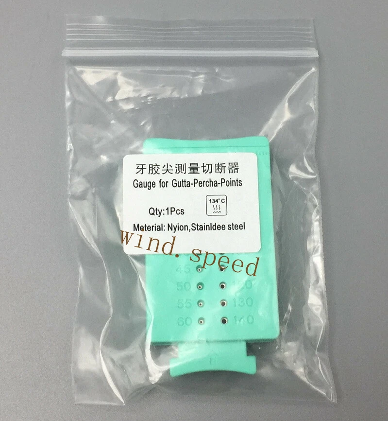 Dental Gutta Percha Points Root Files Gauge Cutter Plate Tray Messurement Ruler - Image 4 of 4