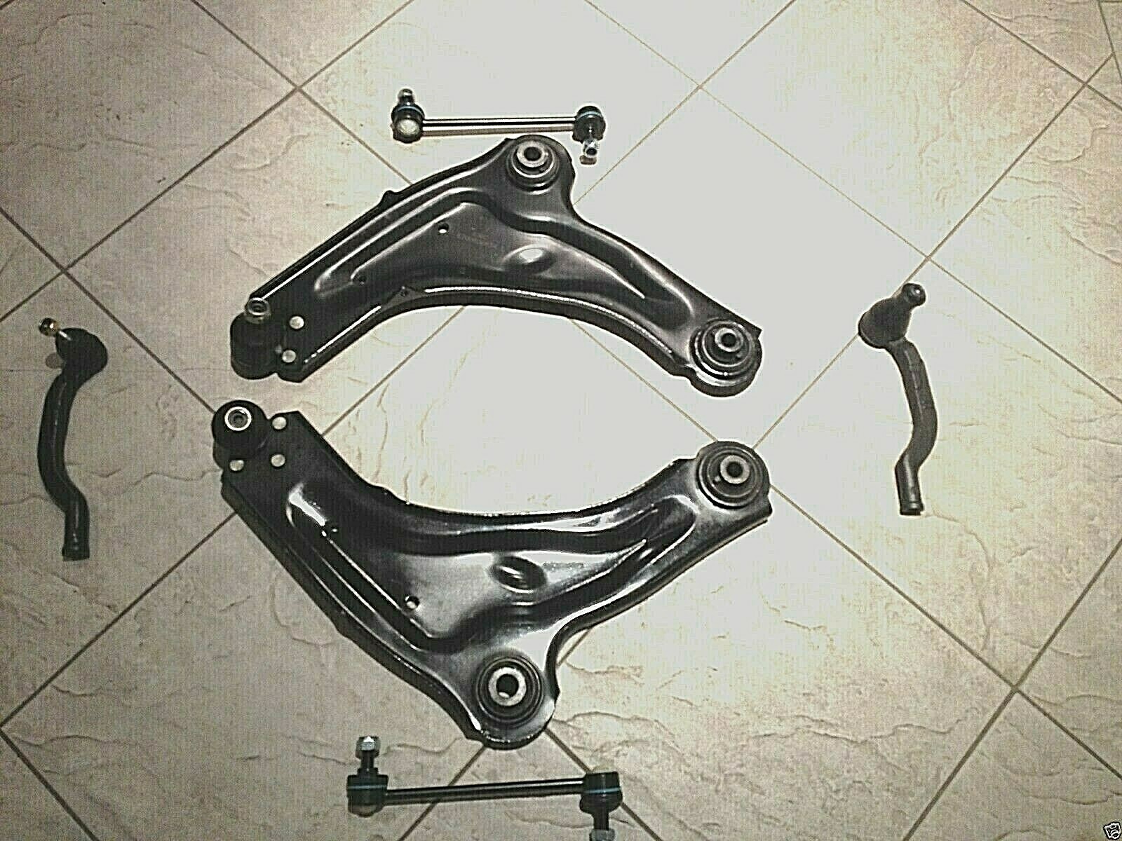 VAUXHALL VIVARO 0106 TWO FRONT LOWER WISHBONE ARMS 2 LINKS & 2 TRACK