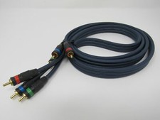 Standard RGB Component Video Transfer Connector Cable RCA x3 Length 5.5 ft