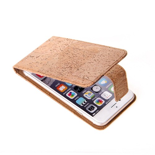 Flipcover für LG Electronics Risio 4 Kork Schutz-Hülle Flipstyle Case - Bild 6 von 6
