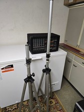 PA Anlage Yamaha Mixer  2 x Dynacord Boxen 2 x Stativ und einige Kabel und Steck