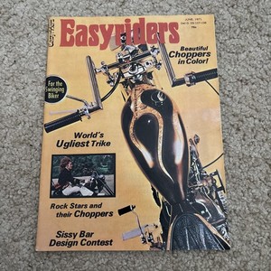 Easyriders Magazine june 1971 magazine 