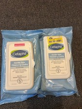 2 pack Cetaphil Gentle Skin Cleansing Cloths Sensitive Skin 10 Pre-Moistened
