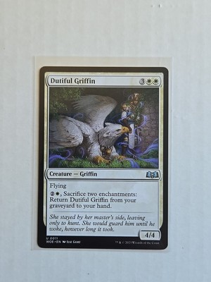 Dutiful Griffin - Wilds of Eldraine - LP - Uncommon - Creature