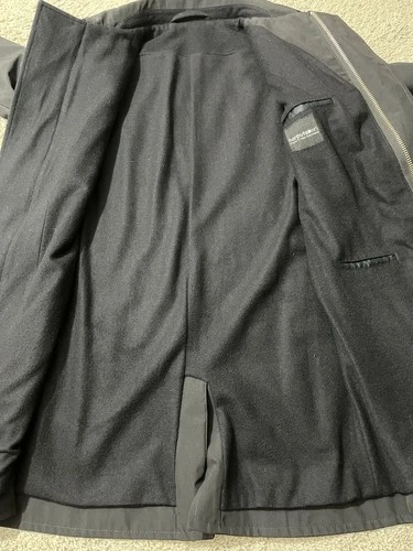 HARPUTSOWN Men’s Avant Garde Asymmetrical Longline Coat Made in SF Medium (est). image 19