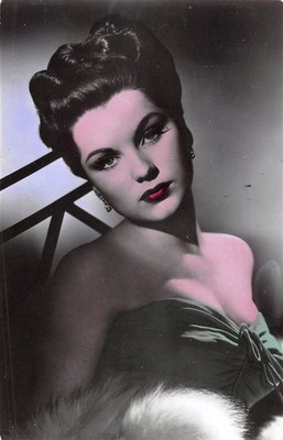 10971) Schauspieler Karte Debra Paget