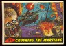 Mars Attacks Card #51 "Crushing the Martians" Vintage Topps