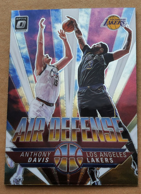 2021-22 Donruss Optic Air Defense Anthony Davis Los Angeles Lakers #2