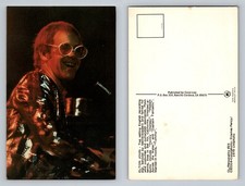 USA, US-United States, Elton John Stage Performance Jacket Vintage Postcard