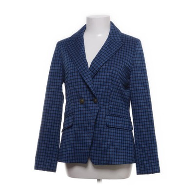 Marella, Blazer, Größe: 38, Blau/Schwarz, Polyamid/Polyester/Viskose #Qqz